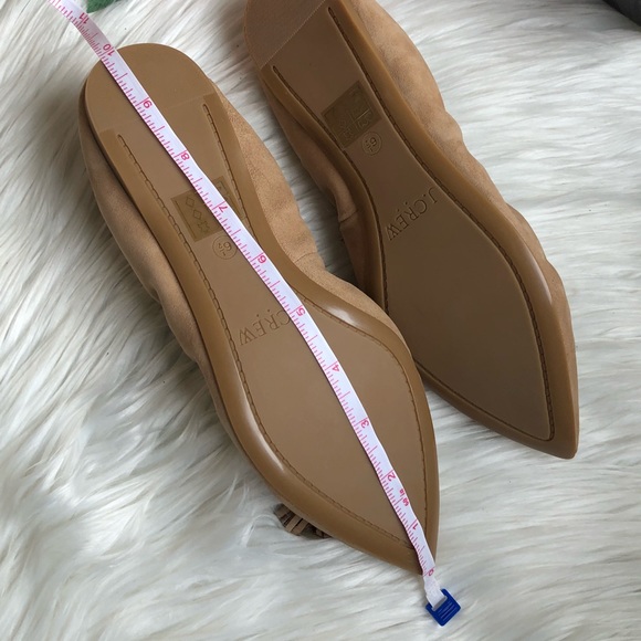 J. Crew Suede Stretch Tassel Flats. 6.5 - Picture 4 of 4